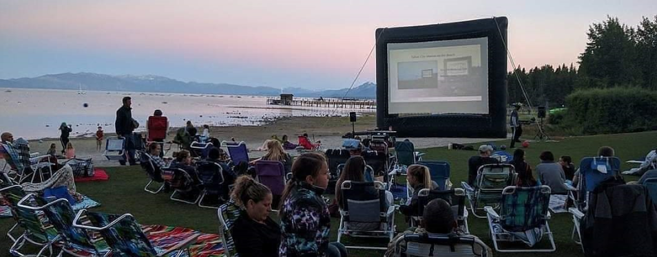 Movies on the Beach event